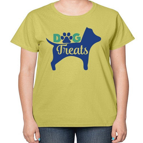 dog treats Style 93# - dogs-  Ladies T-Shirt