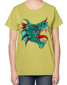 dragon 174# - dragon-  Ladies T-Shirt