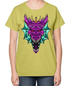 dragon 175# - dragon-  Ladies T-Shirt