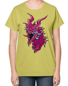 dragon 177# - dragon-  Ladies T-Shirt