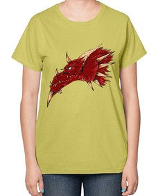 dragon 185# - dragon-  Ladies T-Shirt