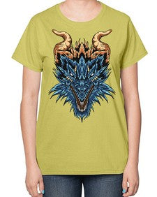 dragon 189# - dragon-  Ladies T-Shirt
