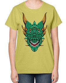 dragon 190# - dragon-  Ladies T-Shirt