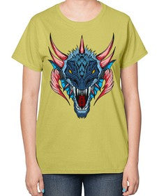 dragon 193# - dragon-  Ladies T-Shirt