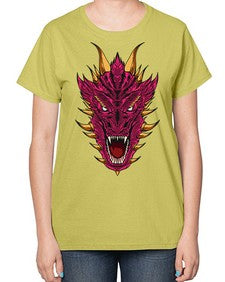 dragon 194# - dragon-  Ladies T-Shirt