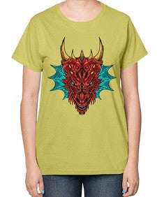 dragon 195# - dragon-  Ladies T-Shirt