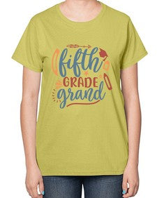 fifth grade grand 72# - fifth grade-  Ladies T-Shirt