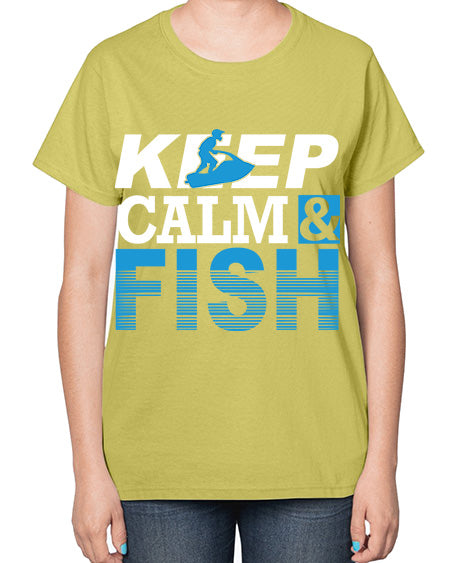 fishing transperment png 72# - shark-fish-  Ladies T-Shirt