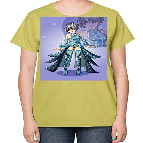 game of beautiful girl140# - anime-  Ladies T-Shirt