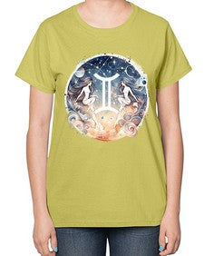 gemini 247# - gemini-  Ladies T-Shirt
