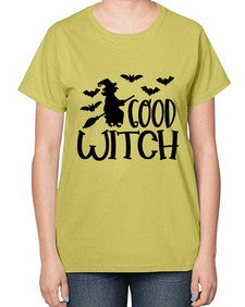 good witch 36# - witch-  Ladies T-Shirt