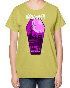 halloween 498# - art pop art-  Ladies T-Shirt