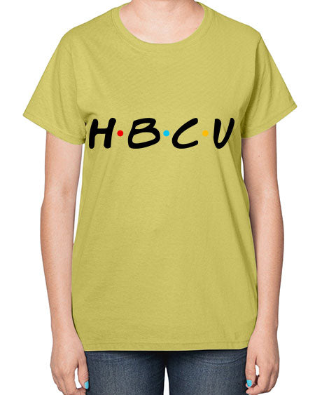 hbcu  138# - black words and phrases-  Ladies T-Shirt