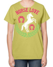 horse love Style 50# - horse-  Ladies T-Shirt