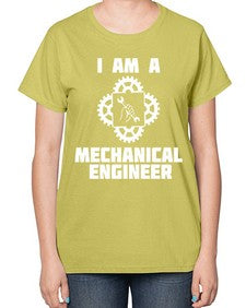 i am mechanical engineer 856# - engineer-  Ladies T-Shirt