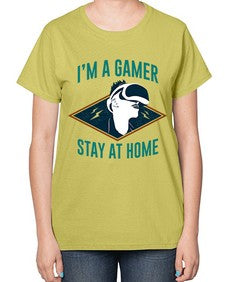 im gamer stay at home 119# - video games-  Ladies T-Shirt