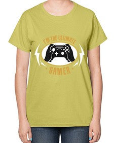 im the ultimate gamer 122# - video games-  Ladies T-Shirt
