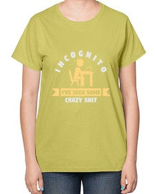 incognito ive seen some crazy shit 31# - computer-  Ladies T-Shirt