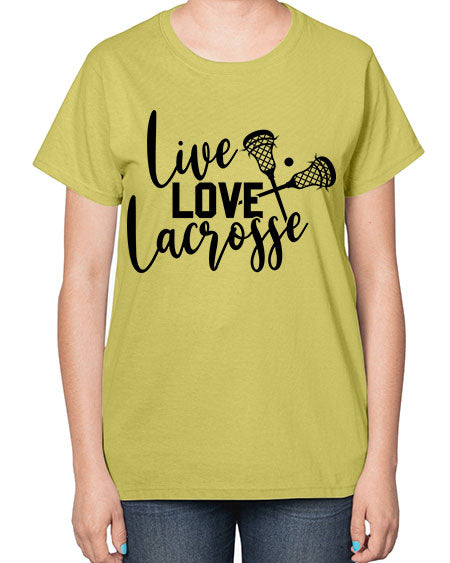 live.love 11# - lacrosse-  Ladies T-Shirt