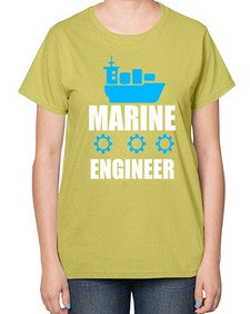 marine engineer 1086# - engineer-  Ladies T-Shirt