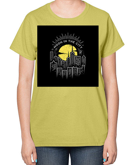 mooninthecity 2# - moon-  Ladies T-Shirt