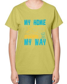 my home cleaned my way Style 293# - cleaner-  Ladies T-Shirt