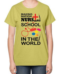 nurse tshirt png 1220# - nurse-  Ladies T-Shirt
