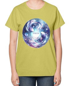 pisces 348# - pisces-  Ladies T-Shirt