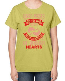 pisces 360# - pisces-  Ladies T-Shirt