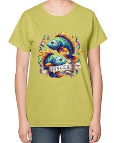 pisces 361# - pisces-  Ladies T-Shirt