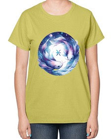 pisces 363# - pisces-  Ladies T-Shirt