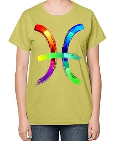 pisces 370# - pisces-  Ladies T-Shirt