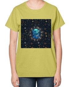 pisces Straight 366# - pisces-  Ladies T-Shirt