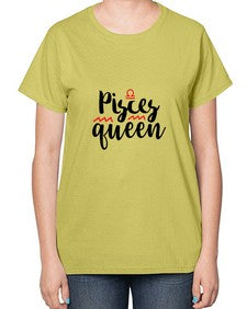 pisces queen 368# - pisces-  Ladies T-Shirt