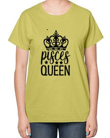 pisces queen 376# - pisces-  Ladies T-Shirt