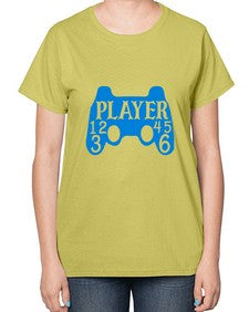 player 39# - video games-  Ladies T-Shirt