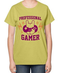 professional gamer 148# - video games-  Ladies T-Shirt