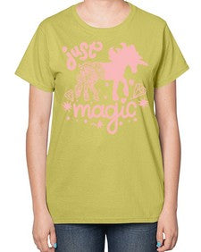 quotes of unicorns just magic just magic 350# - unicorn-  Ladies T-Shirt