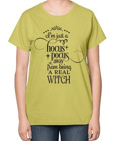 real witch 28# - witch-  Ladies T-Shirt