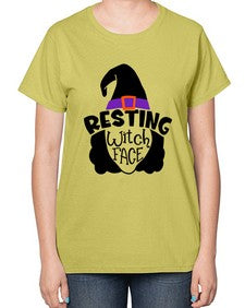 resting witch face 27# - witch-  Ladies T-Shirt