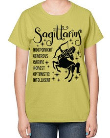 sagittarius 397# - sagittarius-  Ladies T-Shirt