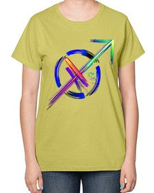 sagittarius 402# - sagittarius-  Ladies T-Shirt