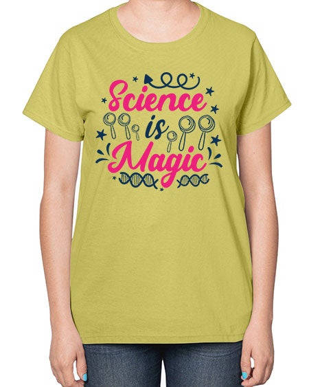science is magic 90# - general science-  Ladies T-Shirt