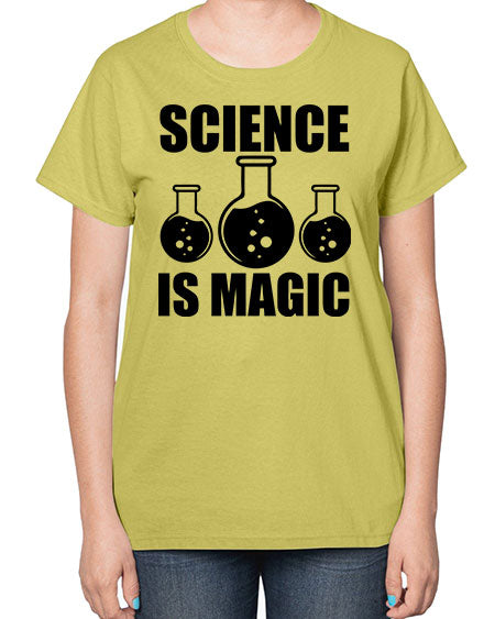 science is magic 94# - general science-  Ladies T-Shirt