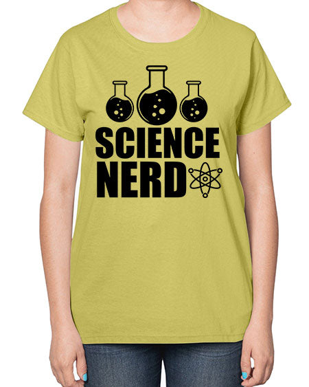 science nerd 62# - general science-  Ladies T-Shirt