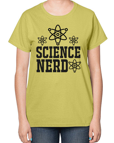 science nerd 63# - general science-  Ladies T-Shirt