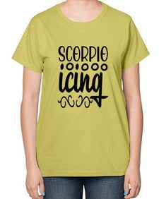 scorpio icing 441# - scorpio-  Ladies T-Shirt