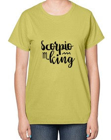 scorpio king 433# - scorpio-  Ladies T-Shirt