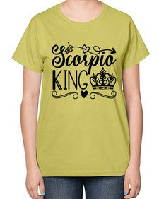 scorpio king 443# - scorpio-  Ladies T-Shirt