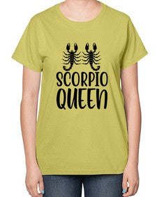 scorpio queen 446# - scorpio-  Ladies T-Shirt